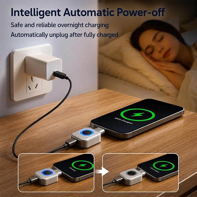 140W USB-C Fast Charging Power Adapter – Compact & Portable